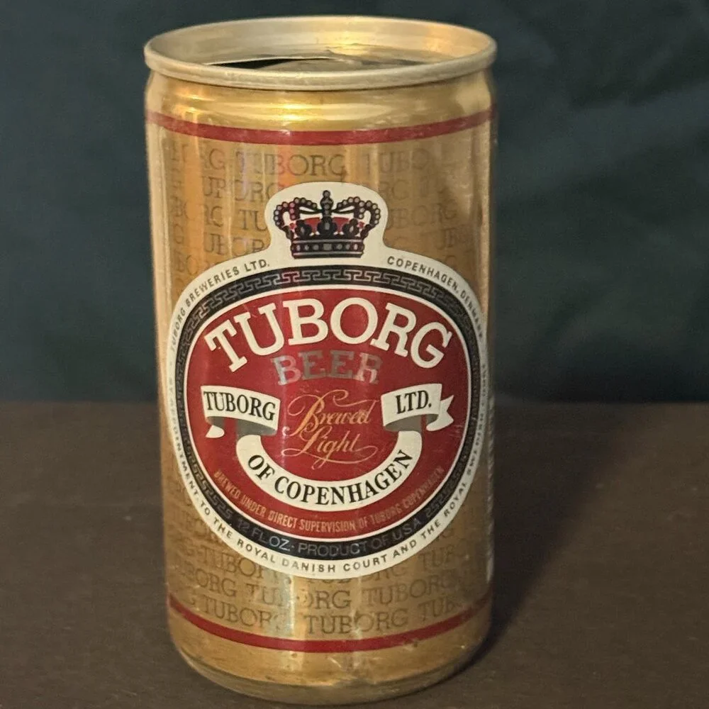 Tuborg vintage Beer can